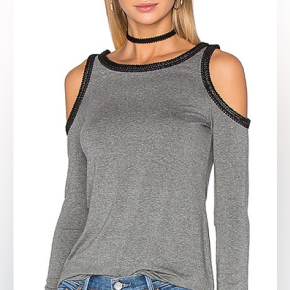 Bailey 44 Cold Shoulder Harlow Top NWT - Picture 2 of 8